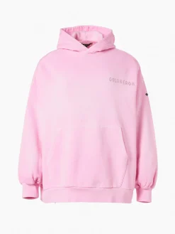 Sweaters & Hoodies-Goldbergh MARLEY Hoodie miami pink