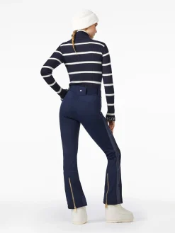 Longsleeves And T-Shirts|Sweaters & Hoodies-Goldbergh MIMI Long Sleeve Knit Sweater breton stripe blue/cream