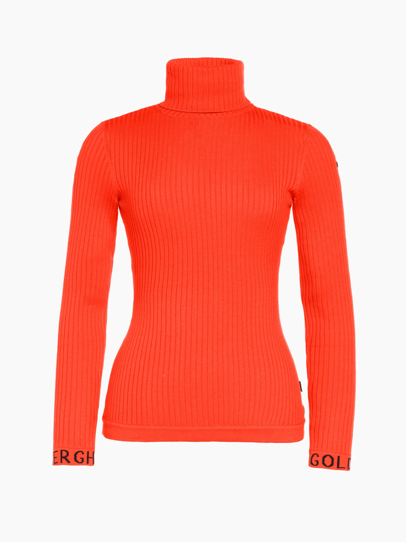 Chalet Wear|Longsleeves And T-Shirts-Goldbergh MIRA Long Sleeve Knit Sweater orange