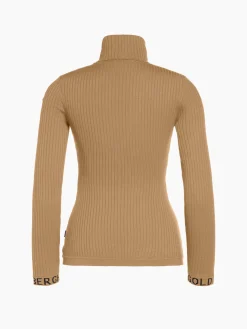 Chalet Wear|Longsleeves And T-Shirts-Goldbergh MIRA Long Sleeve Knit Sweater marmottes