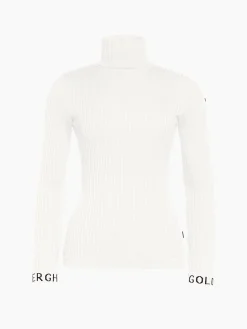 Chalet Wear|Longsleeves And T-Shirts-Goldbergh MIRA Long Sleeve Knit Sweater cream