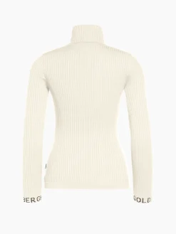 Chalet Wear|Longsleeves And T-Shirts-Goldbergh MIRA Long Sleeve Knit Sweater champagne