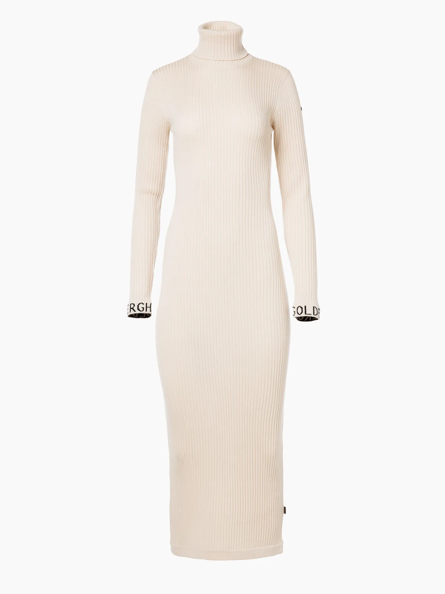 Chalet Wear-Goldbergh MIREILLE Long Sleeve Knit Dress champagne