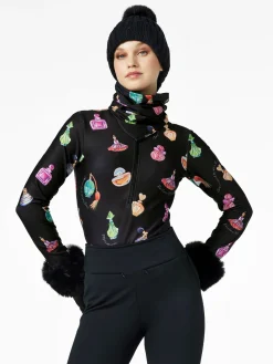 Longsleeves & T-Shirts|Pully'S-Goldbergh MUSK Ski Pully perfume black