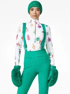 Longsleeves & T-Shirts|Pully'S-Goldbergh MUSK Ski Pully White