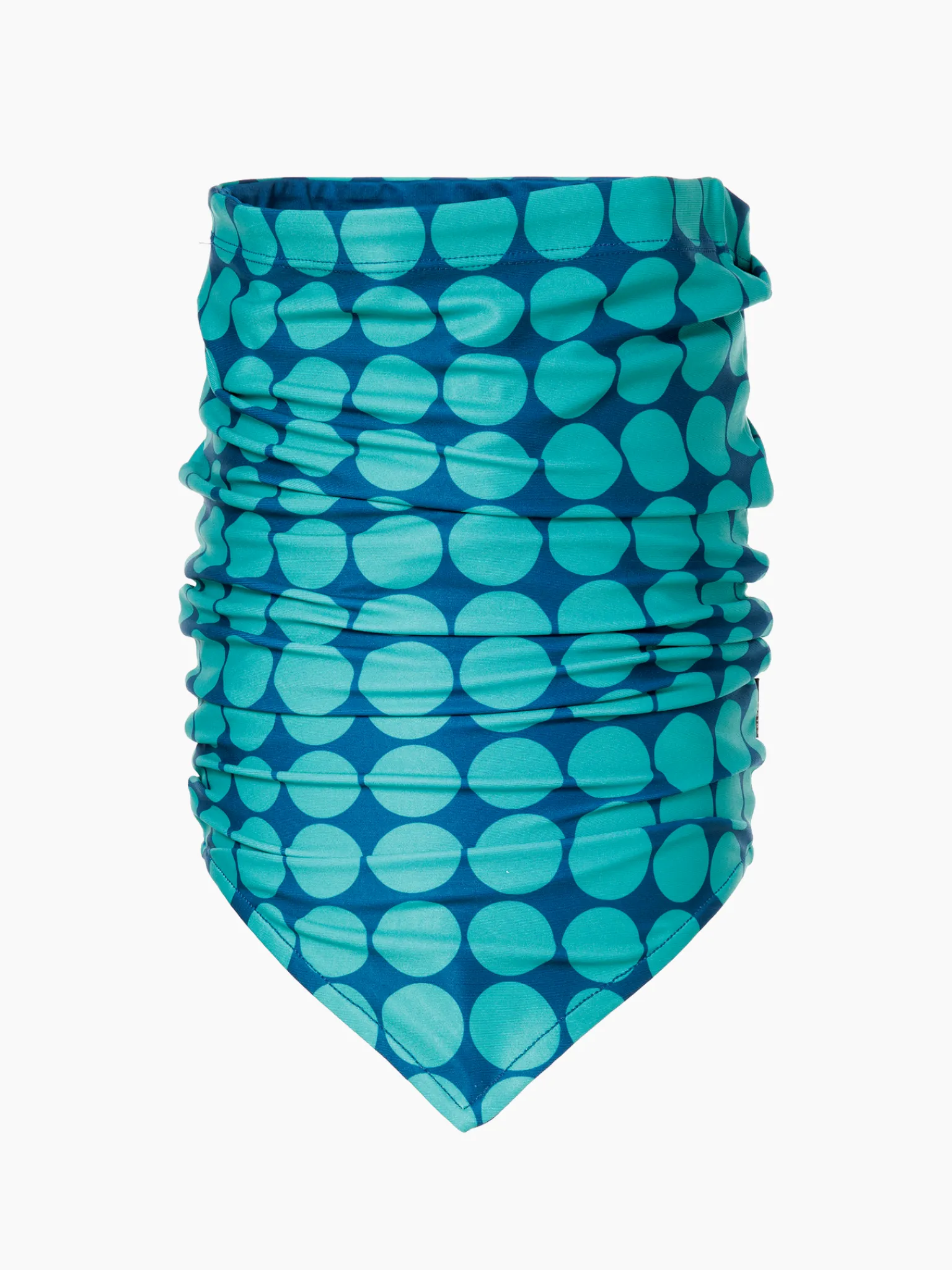 Accessories-Goldbergh NOSTALGIA Neckwarmer ice green retro dot