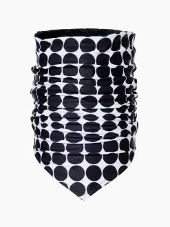 Accessories-Goldbergh NOSTALGIA Neckwarmer black retro dot