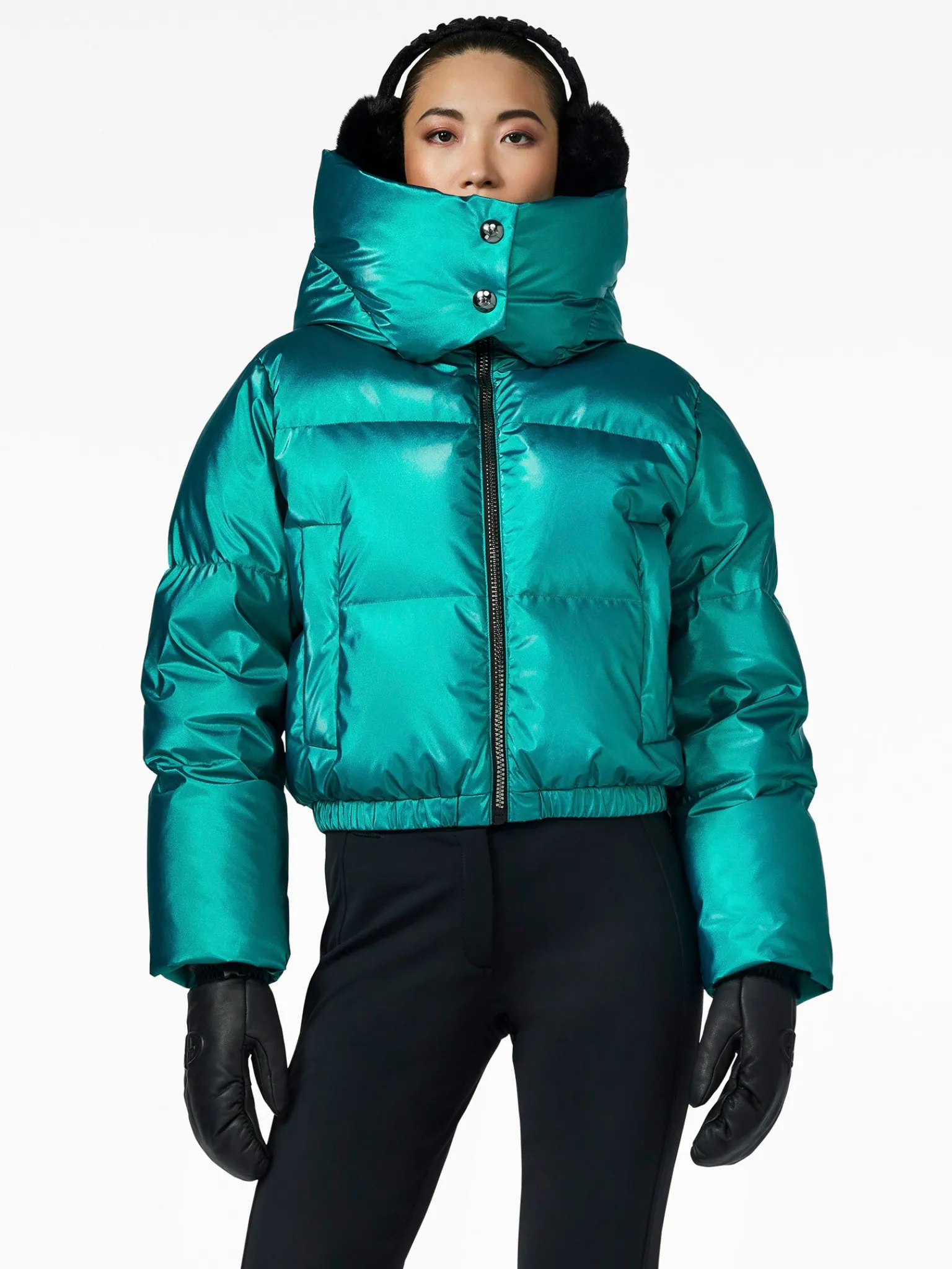 Ski Jassen-Goldbergh OCÉANE Ski Jacket icy mermaid