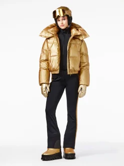 Ski Jassen-Goldbergh OCÉANE Ski Jacket gold