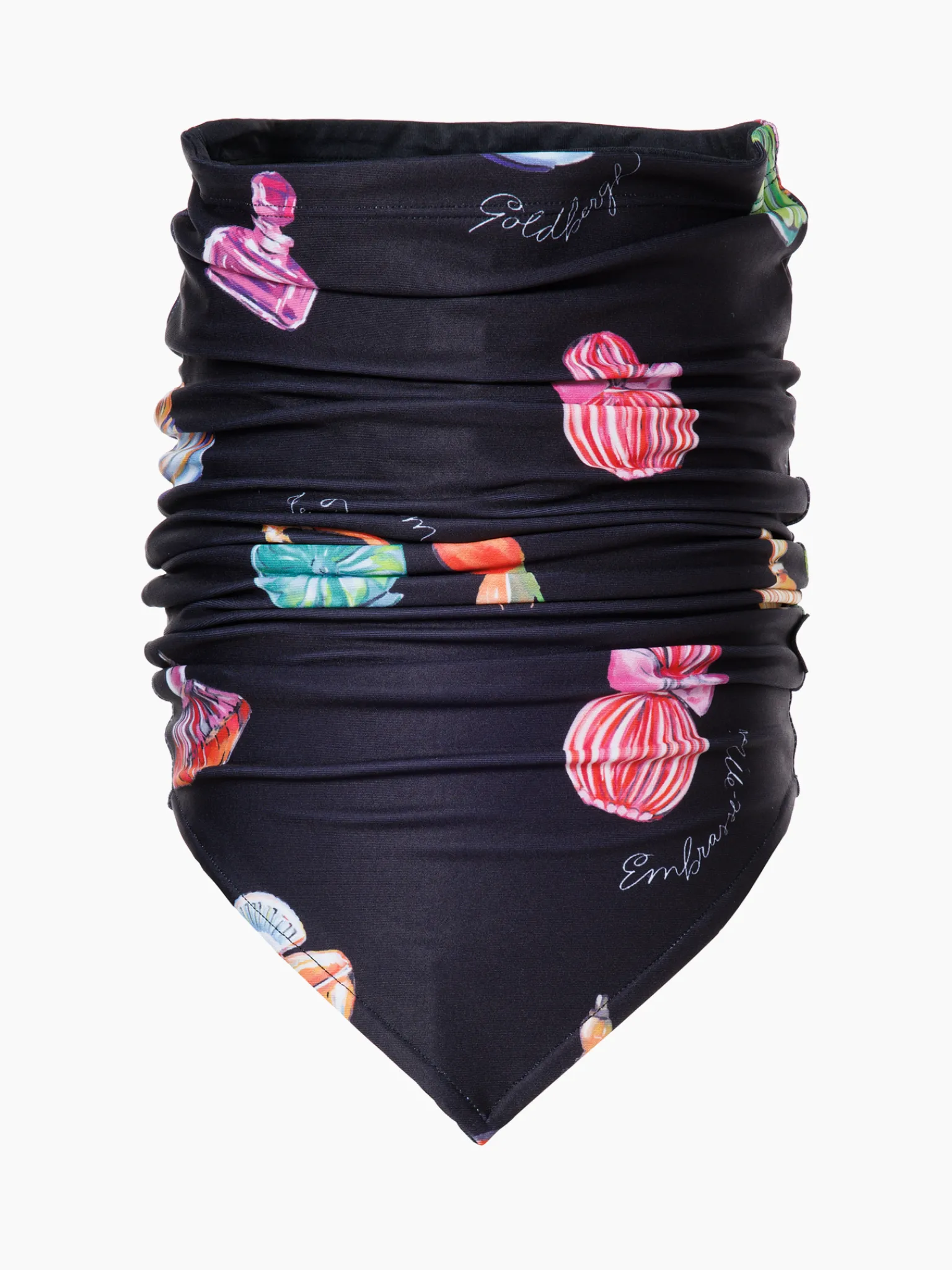 Accessories-Goldbergh ODEUR Neckwarmer perfume black