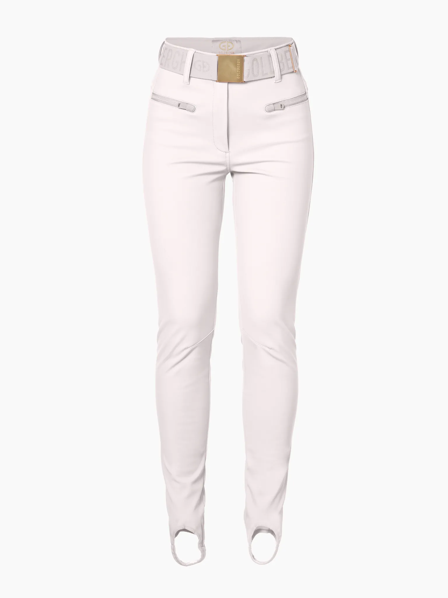 Pants|Ski Broeken-Goldbergh PARIS LONG Ski Pants cream