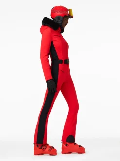 Ski Pakken-Goldbergh PARRY FAUX BORDER Ski Suit flame