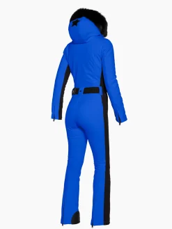 Ski Pakken-Goldbergh PARRY FAUX BORDER Ski Suit dazzling blue