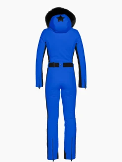 Ski Pakken-Goldbergh PARRY FAUX BORDER Ski Suit dazzling blue