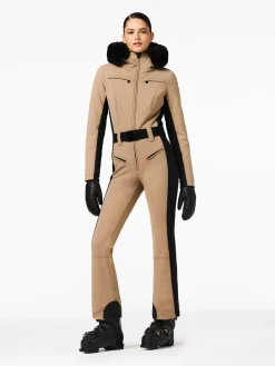 Ski Pakken-Goldbergh PARRY FAUX BORDER Ski Suit marmottes