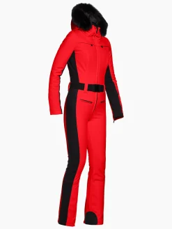 Ski Pakken-Goldbergh PARRY LONG FAUX BORDER Ski Suit flame