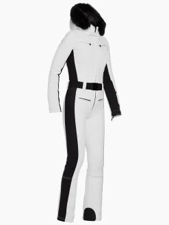 Ski Pakken-Goldbergh PARRY LONG FAUX BORDER Ski Suit white