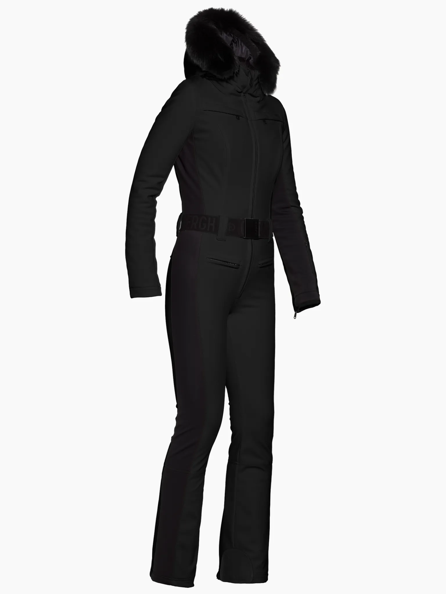 Ski Pakken-Goldbergh PARRY LONG FAUX BORDER Ski Suit black