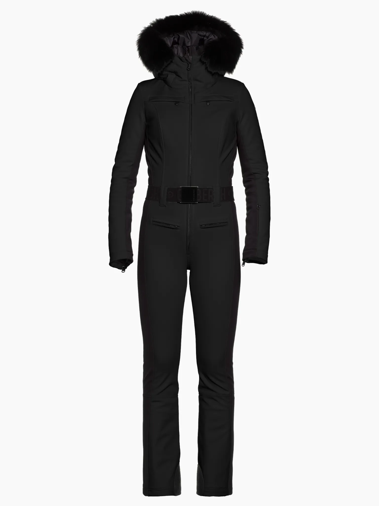 Ski Pakken-Goldbergh PARRY LONG FAUX BORDER Ski Suit black