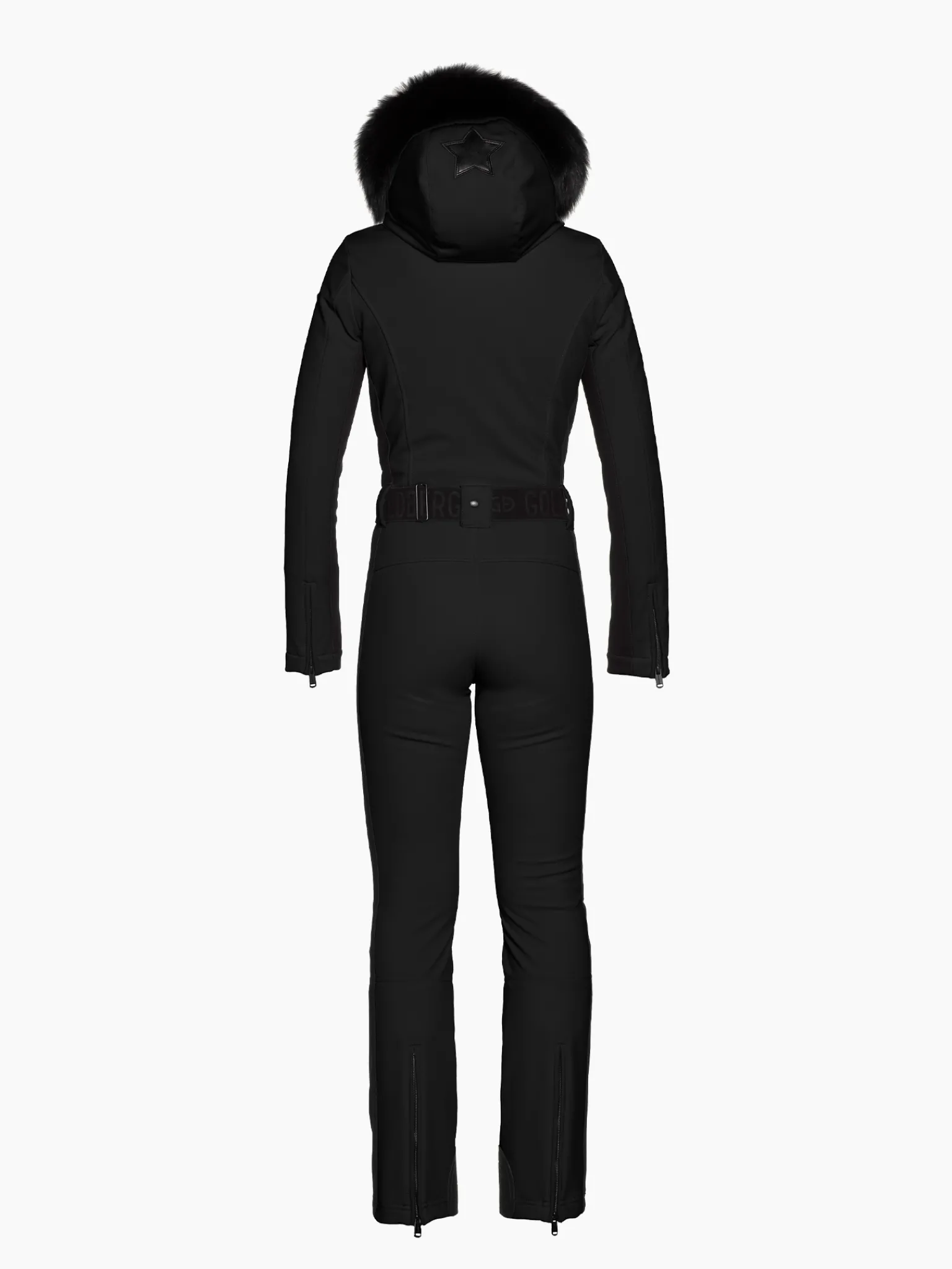 Ski Pakken-Goldbergh PARRY LONG FAUX BORDER Ski Suit black
