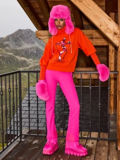 Ski Broeken-Goldbergh PIPPA Ski Pants passion pink