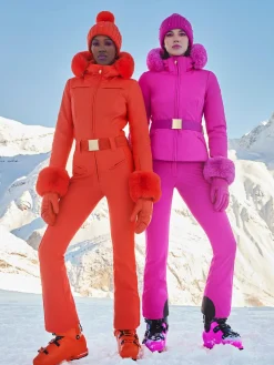 Ski Broeken-Goldbergh PIPPA Ski Pants Long passion pink