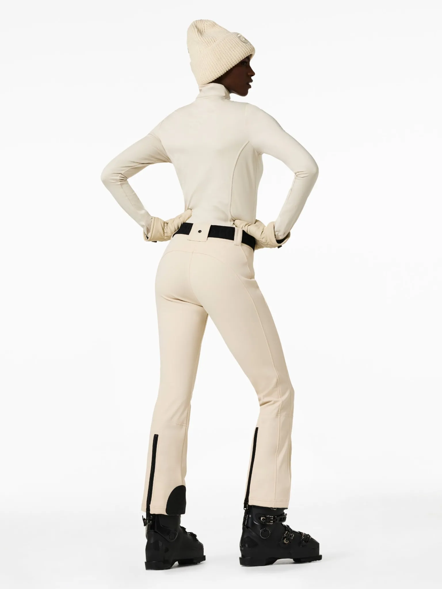 Ski Broeken-Goldbergh PIPPA Ski Pants Long champagne