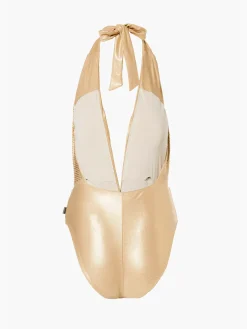 Swimwear-Goldbergh POSIE Bathing Suit gold