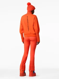 Chalet Wear|Sweaters & Hoodies-Goldbergh PRET À PORTER Turtle Neck Sweater orange