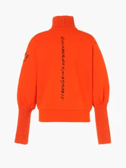 Chalet Wear|Sweaters & Hoodies-Goldbergh PRET À PORTER Turtle Neck Sweater orange