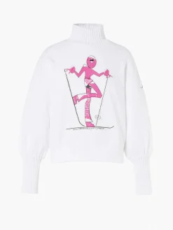 Sweaters & Hoodies|Sweaters & Hoodies-Goldbergh PRET À PORTER Turtle Neck Sweater white