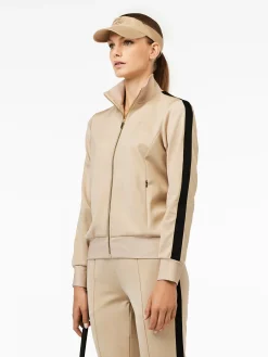 Vests|Matching Sets-Goldbergh QUINN Track Jacket white sand