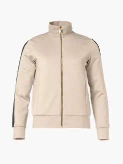 Vests|Matching Sets-Goldbergh QUINN Track Jacket white sand