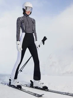 Ski Broeken-Goldbergh RETRO Ski Pants black/white