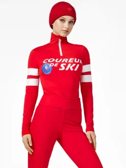 Longsleeves & T-Shirts|Pully'S-Goldbergh RIDER Ski Pully flame