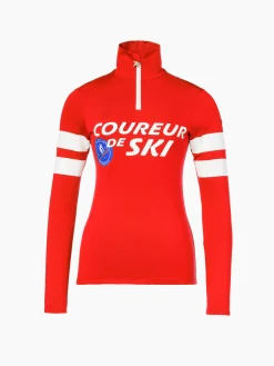 Longsleeves & T-Shirts|Pully'S-Goldbergh RIDER Ski Pully flame