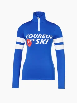 Longsleeves & T-Shirts|Pully'S-Goldbergh RIDER Ski Pully dazzling blue