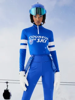 Longsleeves & T-Shirts|Pully'S-Goldbergh RIDER Ski Pully dazzling blue