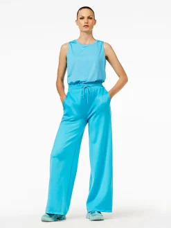 Matching Sets|Sweatpants-Goldbergh ROSA Long Pants atlantic blue