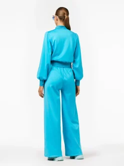 Matching Sets|Sweatpants-Goldbergh ROSA Long Pants atlantic blue