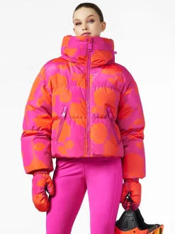 Ski Jassen-Goldbergh ROSALIE Ski Jacket romantic rose orange