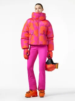 Ski Jassen-Goldbergh ROSALIE Ski Jacket romantic rose orange