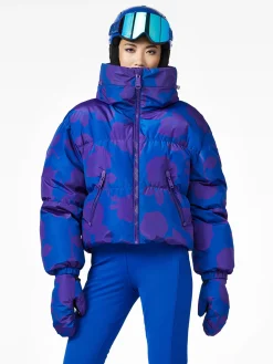 Ski Jassen-Goldbergh ROSALIE Ski Jacket romantic rose blue