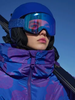 Ski Jassen-Goldbergh ROSALIE Ski Jacket romantic rose blue