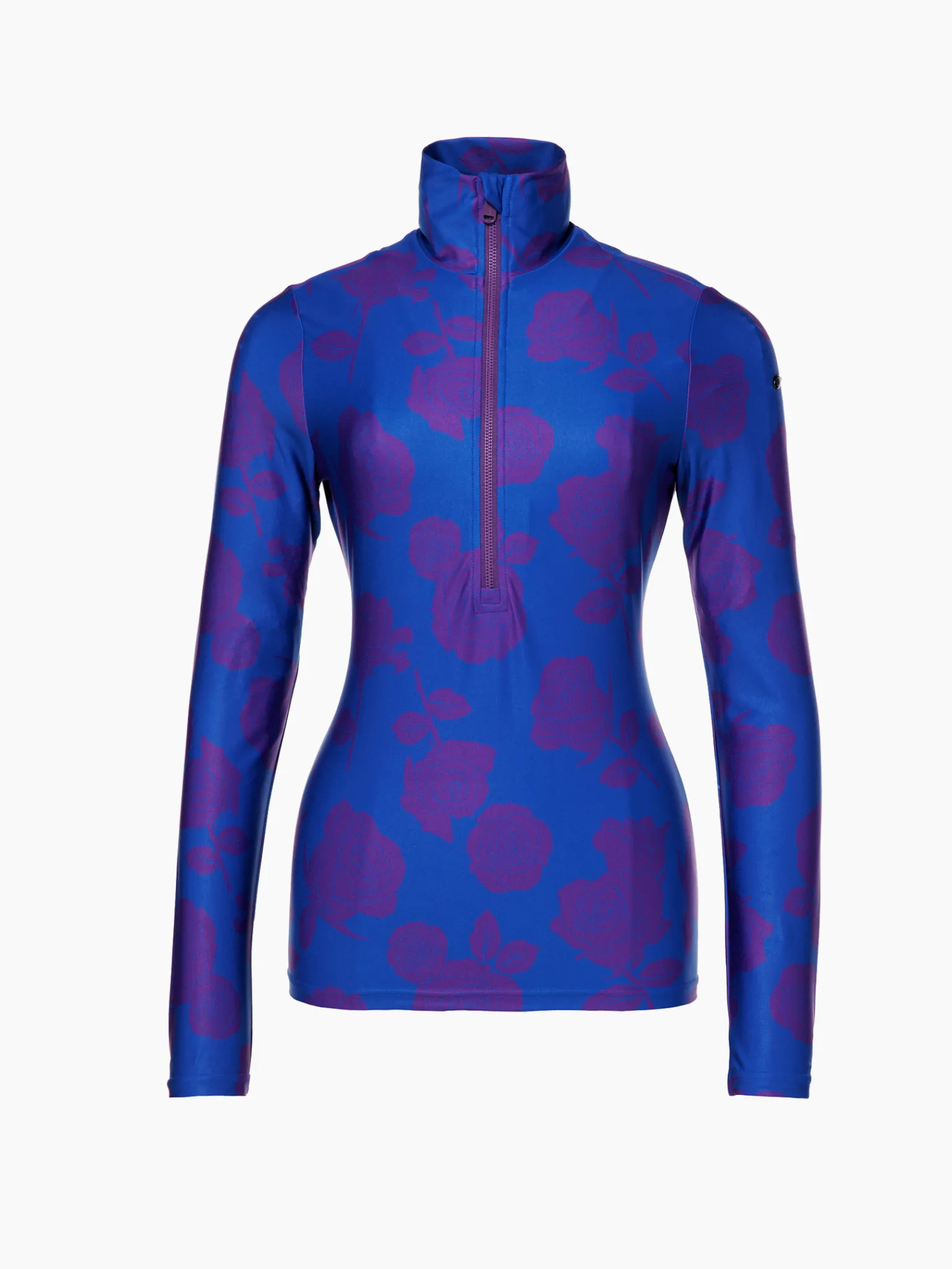 Longsleeves & T-Shirts-Goldbergh ROSY Ski Pully romantic rose blue