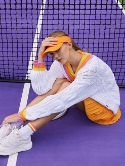 Footwear-Goldbergh SELES Sock papaya