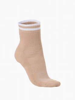 Footwear-Goldbergh SELES Sock white sand