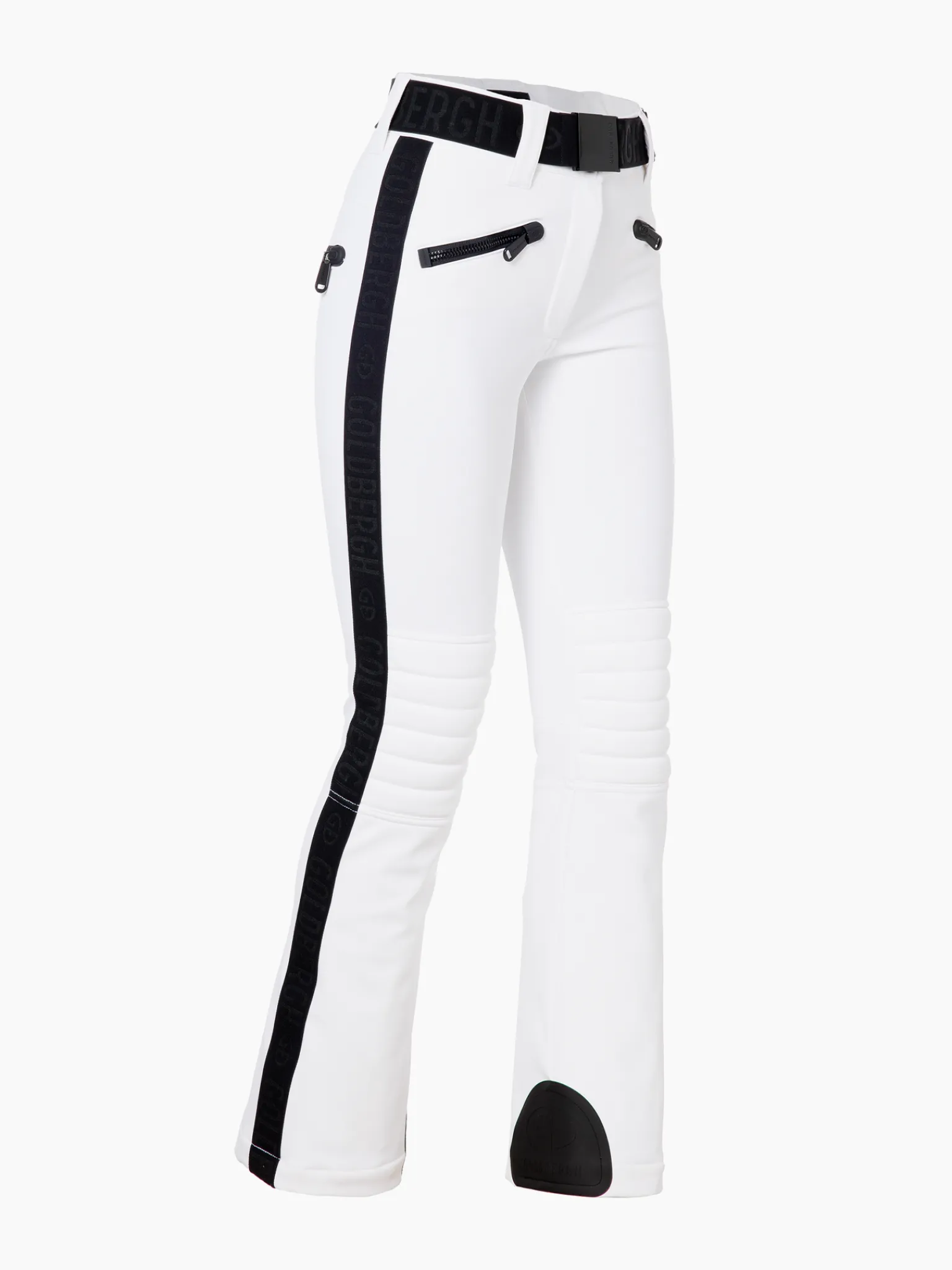 Ski Broeken-Goldbergh SLALOM Ski Pants white