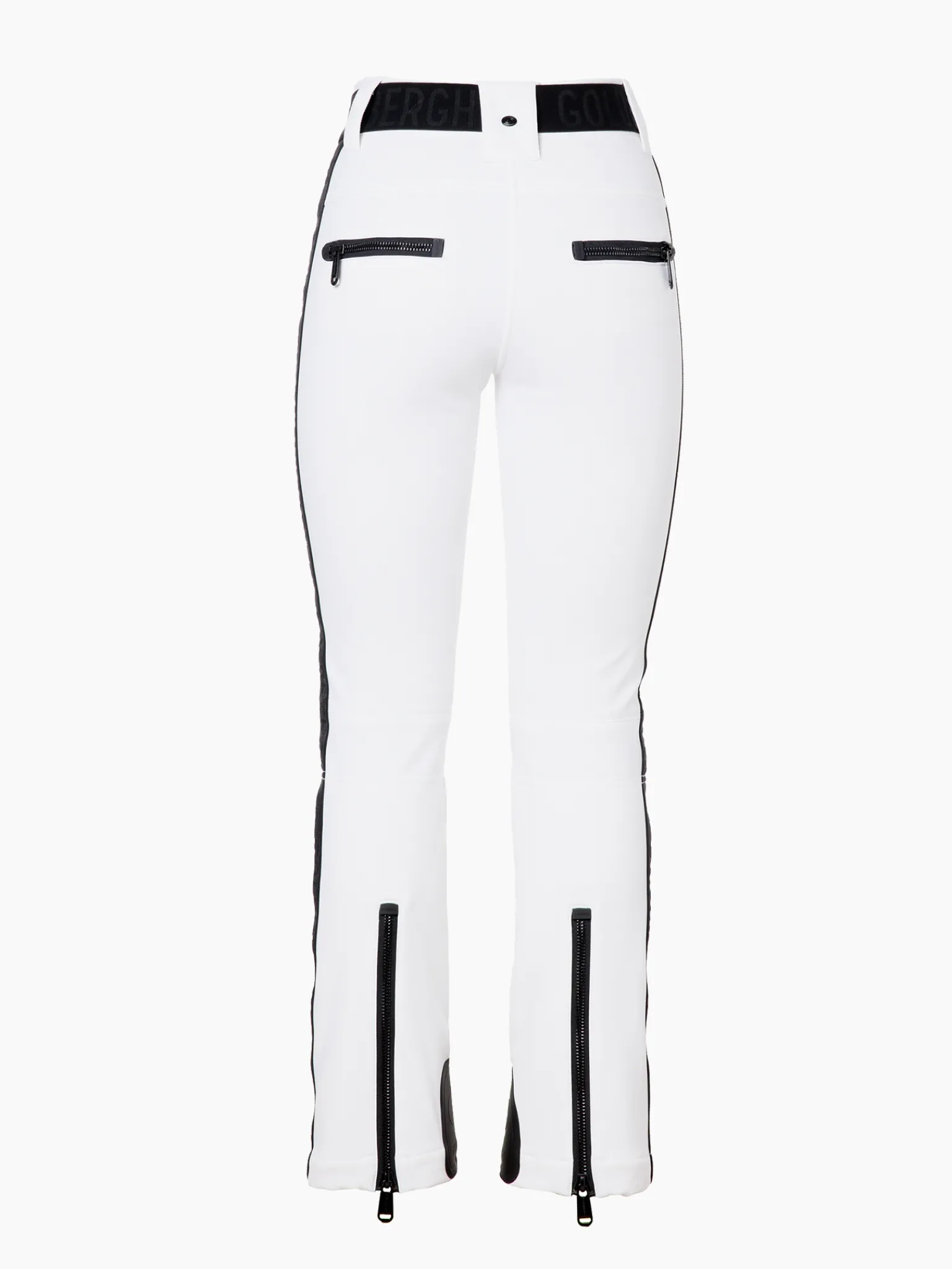 Ski Broeken-Goldbergh SLALOM Ski Pants white