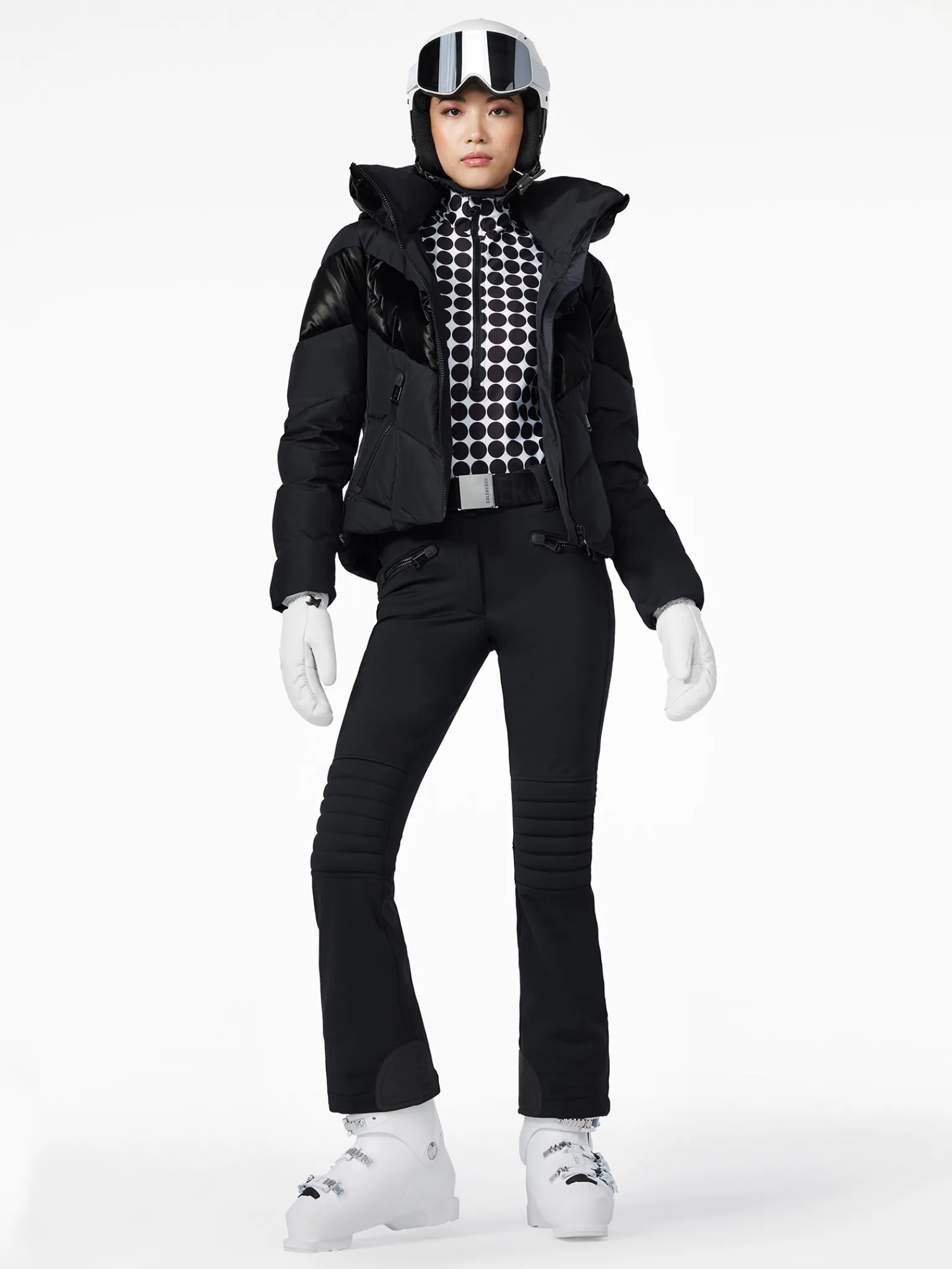 Ski Broeken-Goldbergh SLALOM Ski Pants black